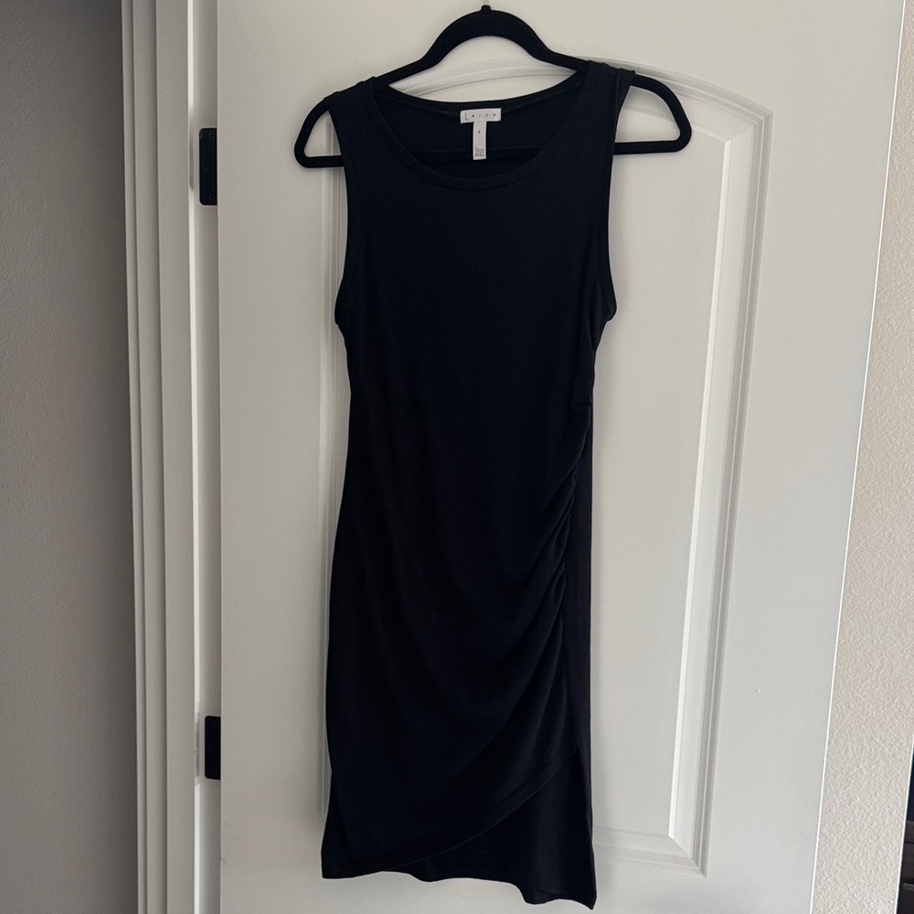 Leith Black Midi Dress